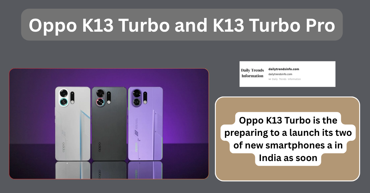Oppo K13 Turbo and K13 Turbo Pro: Launching in India soon with active cooling and 7000mAh battery