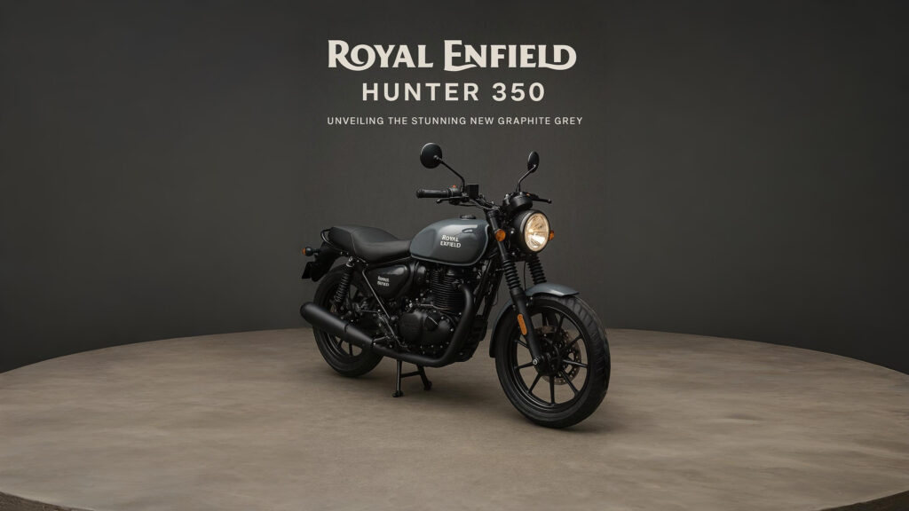2025 Royal Enfield Hunter 350: Unveiling the Stunning New Graphite Grey ...