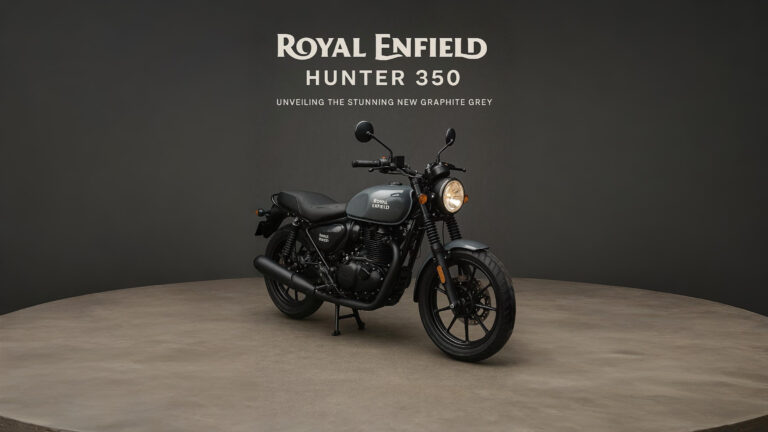 2025 Royal Enfield Hunter 350 Graphite Grey
