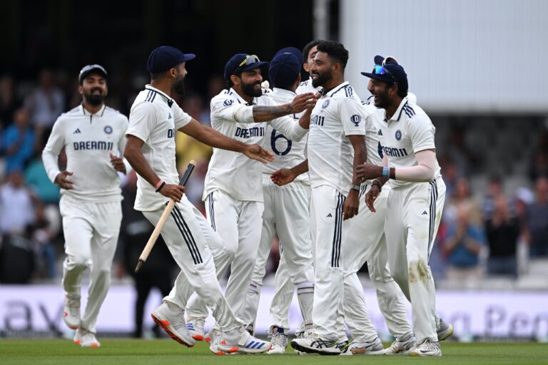 India vs England 5th Test 2025, Mohammed Siraj 9 wickets, Oval Test match highlights, India beats England by 6 runs, Test series India England draw, Shubman Gill century, Yashasvi Jaiswal hundred, Karun Nair comeback, England batting collapse, Siraj yorker to Atkinson
