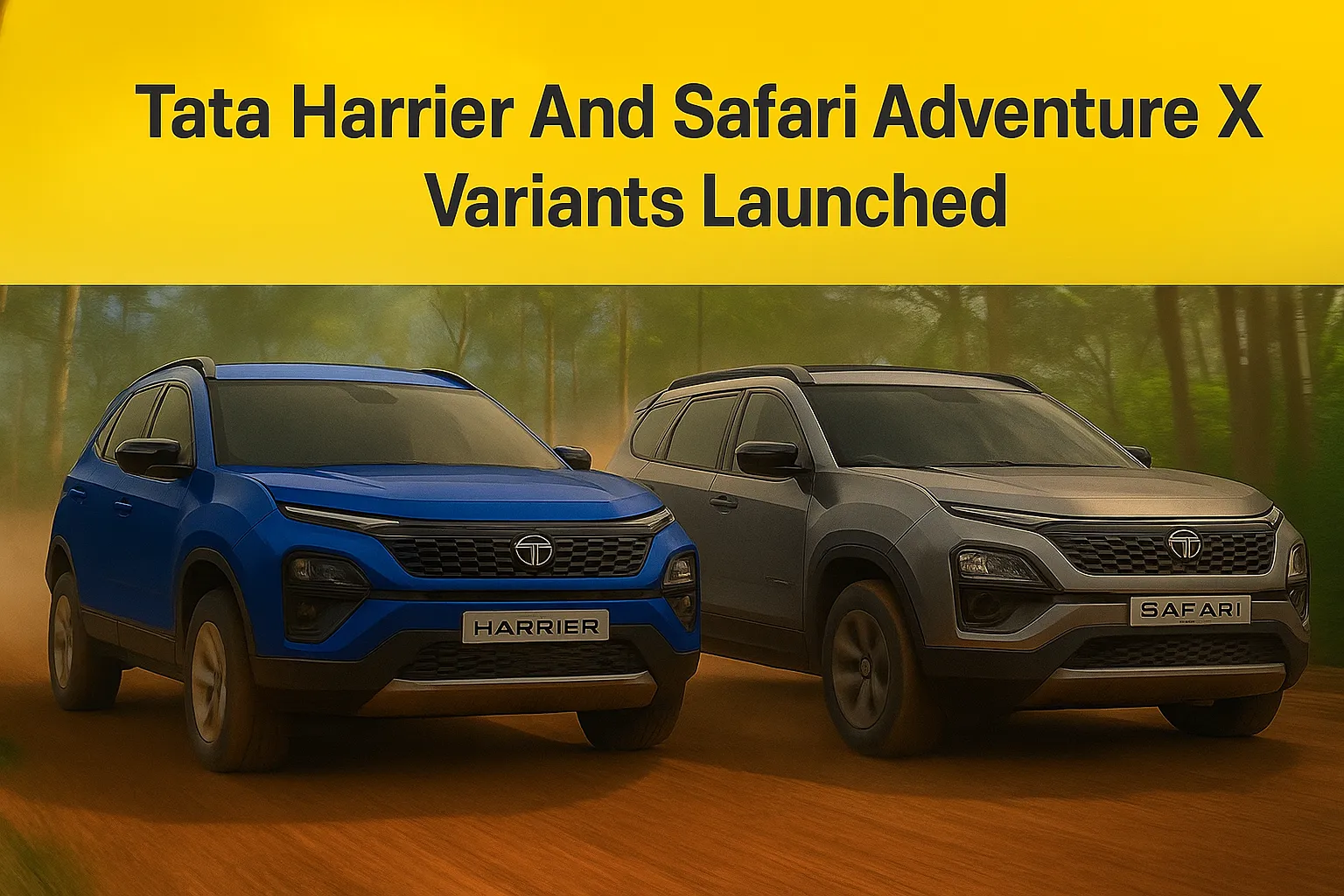 Tata Harrier Safari Adventure X