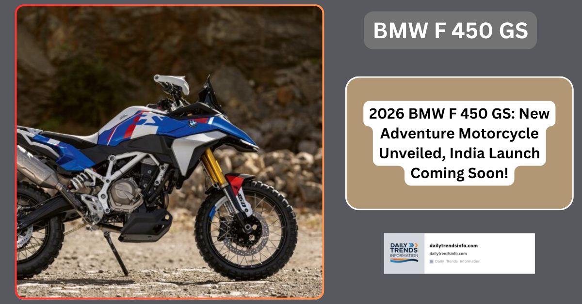 2026 BMW F 450 GS