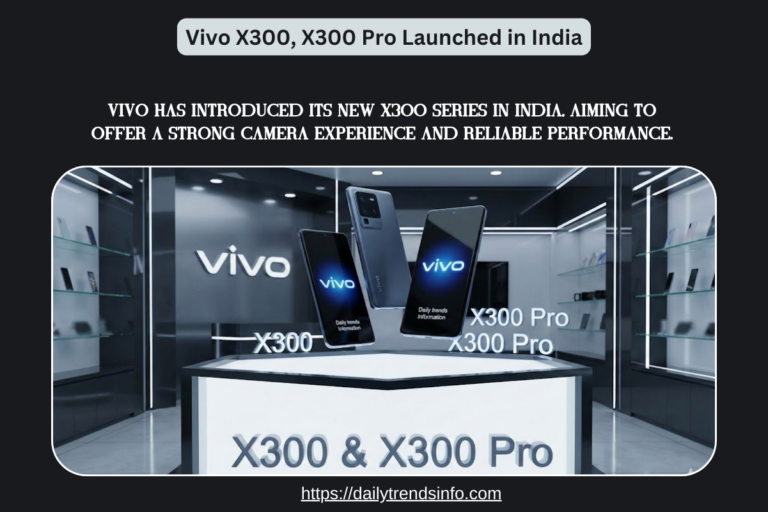 Vivo X300, X300 Pro Launched in India